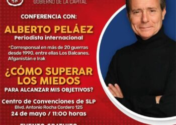El periodista Alberto Peláez ofrecerá una conferencia motivacional