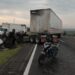 Por accidente en la carretera 57, cierran parcialmente la vialidad; reportan a una persona sin vida