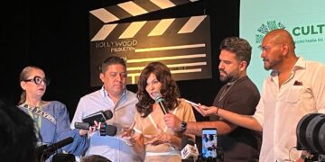 Dan el “claquetazo” para iniciar la filmación de la película de Lupe Vélez