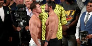 Canelo Álvarez vs John Ryder: horario, TV y dónde ver la pelea en directo hoy