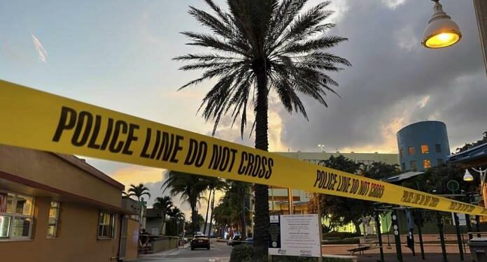 Nueve heridos en tiroteo cerca de la playa en Hollywood, Florida