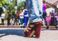 En tacones, realizan la primera Carrera de la Mujer en Villa de Reyes, San Luis Potosí