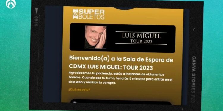 ¡Misión imposible!; reportan largas filas de espera y fallas para comprar boletos para Luis Miguel