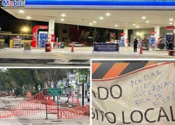 Fastidio ciudadano por obras en avenida Himno Nacional