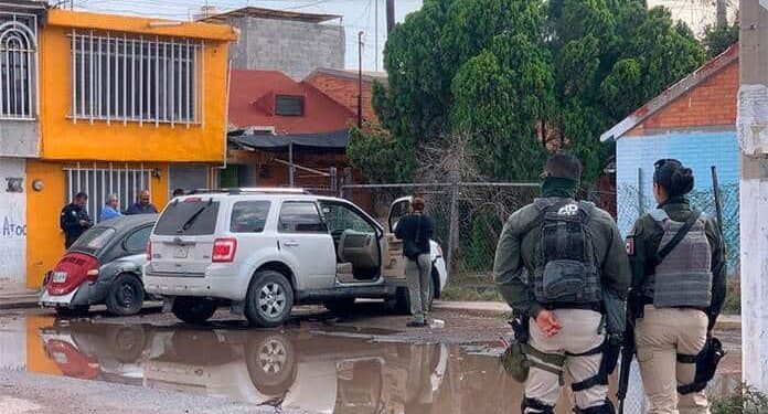 Delincuentes atacan a policías estatales en Praderas del Maurel