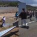 VIDEO: Rapiña de jabón se hace presente en Carretera 57 de SLP tras choque de tráiler