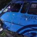 Vuelca autobús de estudiantes de la UASLP en Tamasopo