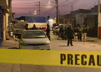 Balacera en Los Silos; deja al menos cuatro heridos, dos viviendas rafagueadas y una patrulla dañada