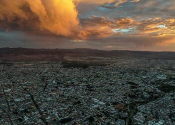 Miércoles soleado en la capital potosina