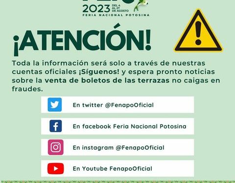 Alertan por posibles fraudes en venta de boletos para conciertos de la Fenapo