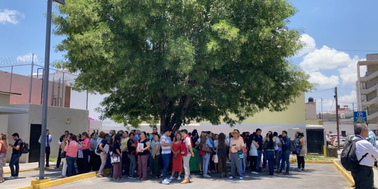 Se registró sismo en Cerritos; Evacuan edificios en la capital potosina