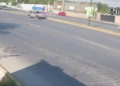 VIDEO: Ciclista imprudente provocó fuerte choque de una camioneta en Matehuala