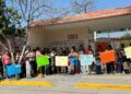 Padres de familia protestan por robos en jardín de niños