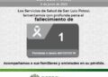 Otra defunción por Covid-19 en SLP
