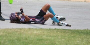 Carreras de patinaje en los Nacionales CONADE con total inseguridad