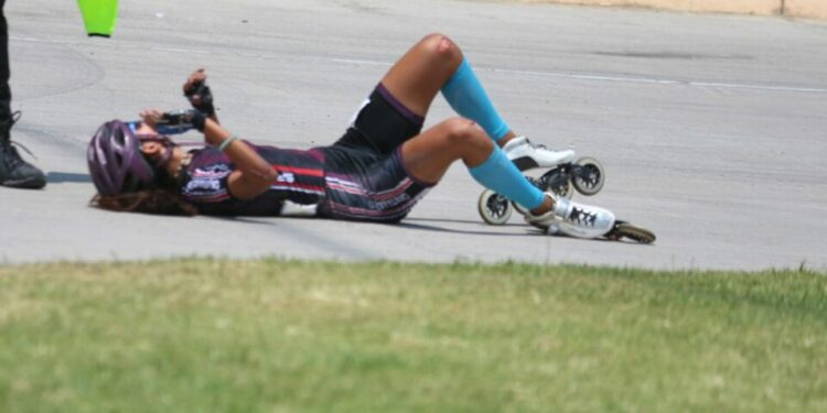 Carreras de patinaje en los Nacionales CONADE con total inseguridad