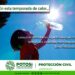 Gobierno emite recomendaciones ante ola de calor