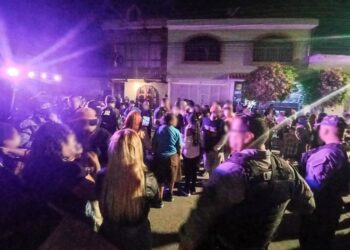 SSPC suspende baile clandestino en la colonia Simón Díaz