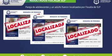 Localizan a pareja de adolescentes y un adulto que estaban desaparecidos