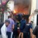 Se incendia vivienda en Unidad Habitacional Ponciano Arriaga