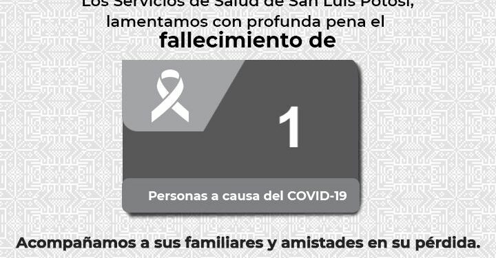 Dos días seguidos con defunciones por Covid-19 en SLP