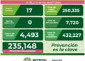 SLP con 17 nuevos casos de Covid-19
