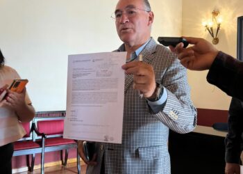 Galindo evita declaraciones sobre el presunto fraude por el que fueron acusados el Ayuntamiento e Interapas