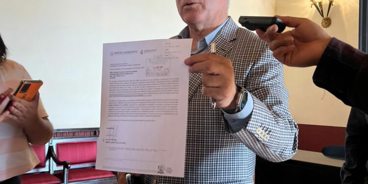Galindo evita declaraciones sobre el presunto fraude por el que fueron acusados el Ayuntamiento e Interapas