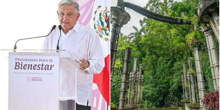 Reconoce AMLO belleza natural y arquitectónica del Pueblo Mágico de Xilitla, en SLP