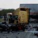 Choque de tráilers deja un muerto cerca de Villa de Reyes