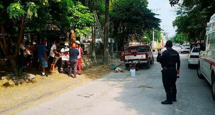 Fallece electricista al recibir fuerte descarga