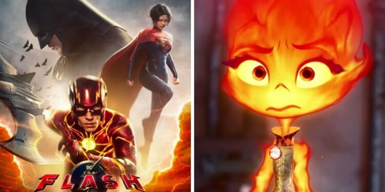 “The Flash” y “Elemental” fracasan en taquilla