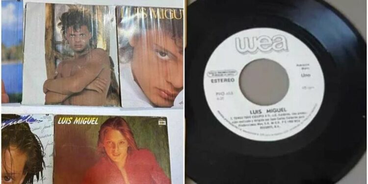 Aumenta venta de acetatos de Luis Miguel en SLP; algunos alcanzan los 5 mil pesos