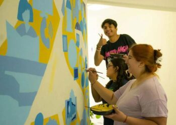 Estudiantes de la UASLP crean mural con realidad aumentada 
