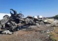 Dos muertos, saldo de un choque e incendio de dos tráileres en la carretera Villa de Reyes-Villa de Arriaga