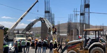 Colapsa estructura de la Arena Potosí; un muerto y dos lesionados