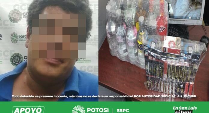 Arrestan a hombre por robo en Oxxo de San Miguelito; antes ya había sido detenido otras 12 veces