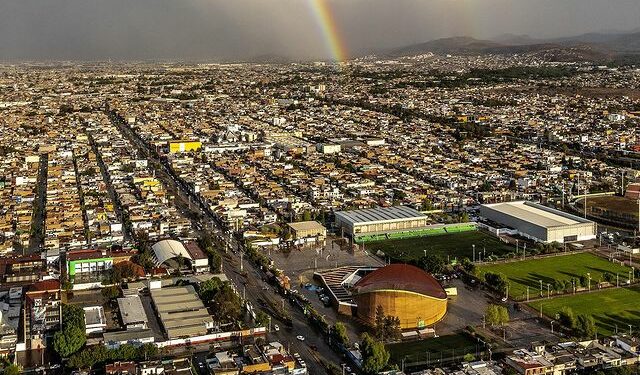 Lunes parcialmente nublado en SLP