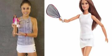 Paola Longoria, la raquetbolista potosina que se convirtió en Barbie