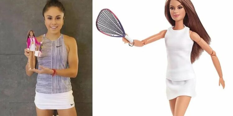Paola Longoria, la raquetbolista potosina que se convirtió en Barbie