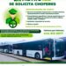 Gobierno Estatal solicita operadores para la nueva MetroRed