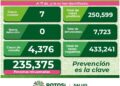 SLP con siete nuevos casos de Covid-19