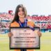 Silvana González recibe reconocimiento del Atlético de San Luis