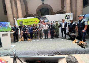 VIDEO: Se jubilan lomitos de la Policía Municipal