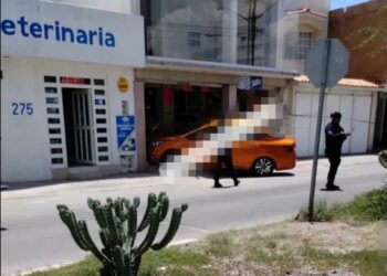 Tras persecución, ejecutan a una persona en el fraccionamiento Santa Bárbara