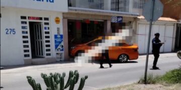 Tras persecución, ejecutan a una persona en el fraccionamiento Santa Bárbara