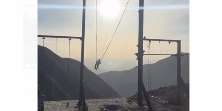 Columpios gigantes, el nuevo atractivo de Real de Catorce para estas vacaciones