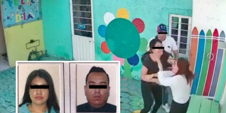 Ecarcelan a padres de niño que golpearon a una maestra… y al hombre lo investigan por otros delitos como tortura