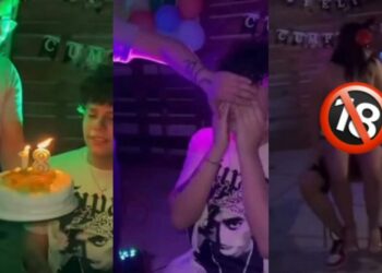 VIDEO: Madre contrató a bailarina “exótica” para el cumpleaños 18 de su hijo