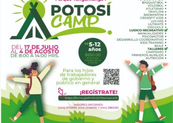 GOBIERNO ESTATAL TENDRÁ CAMPAMENTO DE VERANO PARA NIÑAS Y NIÑOS
